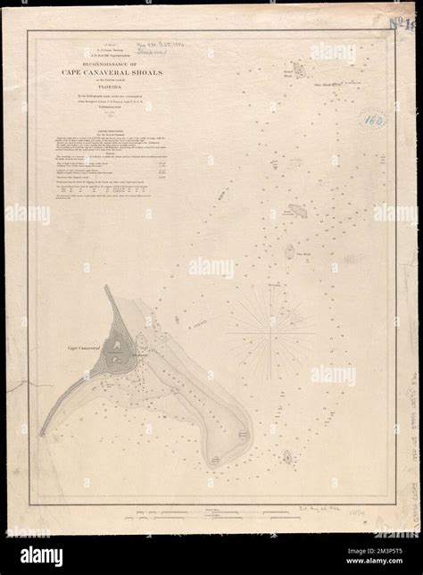 Carte du cap canaveral Banque de photographies et dimages à haute