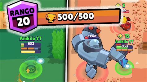 LEGENDARIO MAS FAMOSO En500 COPASRANGO 20 BRAWL STARS YouTube