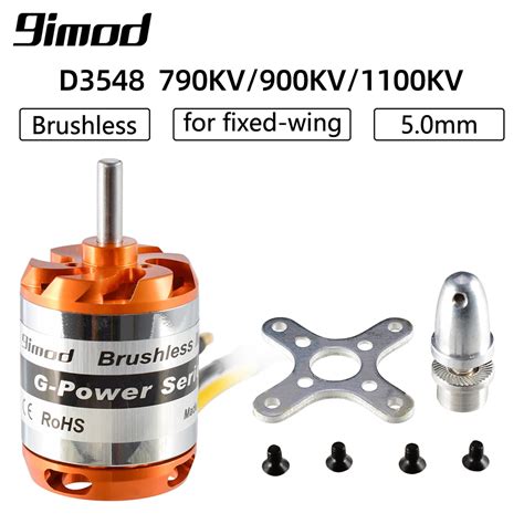 9imod D3548 790KV 900KV 1100KV 5 0mm Brushless Outrunner Motor 2 5S For