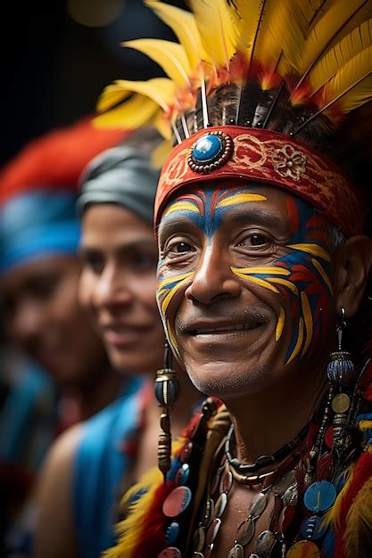 Premium AI Image | Colombian People Celebrating Their Vibrant Culture ...