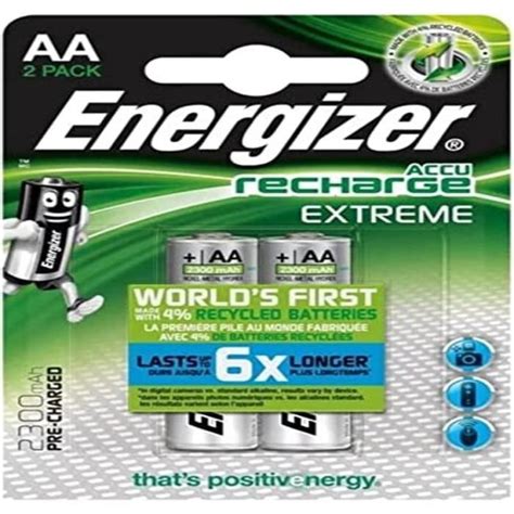 Energizer Enr Recharge Extreme Aa Bp Piles Domestiques