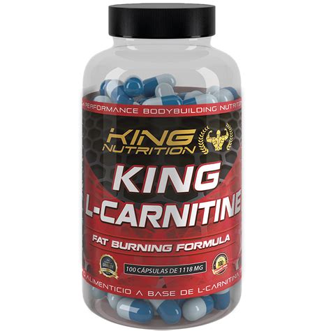 L Carnitine King King Nutrition Carnitina Quemagrasas