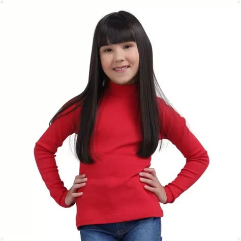 Cacharrel Blusa Infantil Ribana Menina Manga Longa Inverno