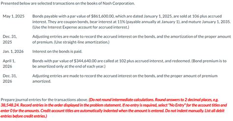 Solved Presented Below Are Selected Transactions On The Chegg