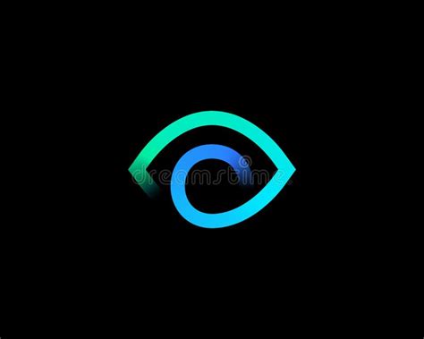 Abstract Colorful Eye Sight Logo Design Vector Templatecreative