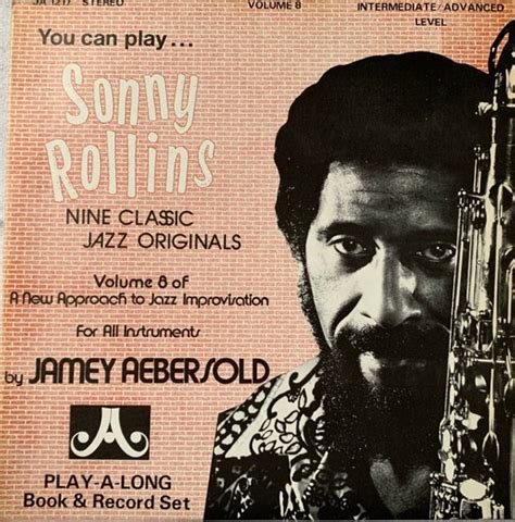 Jamey Aebersold Sonny Rollins Nine Classic Jazz Originals