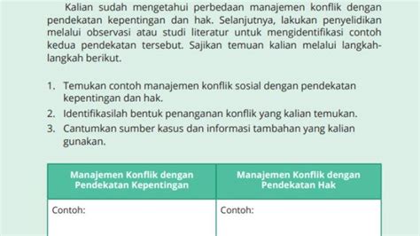 Kunci Jawaban Sosiologi Kelas Halaman Kurikulum Merdeka