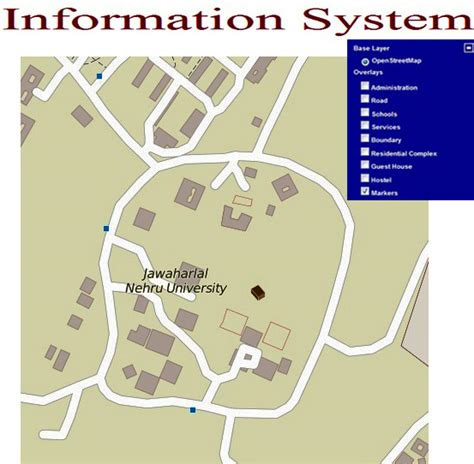 Jnu Campus Map