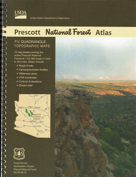 Prescott National Forest Atlas (7-1/2' Quadrangle Topographic Maps ...