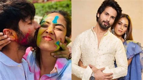 Shahid Kapoor Birthday Don T Miss His Cutest Moments With Wifey Mira