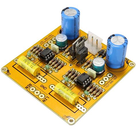 Ne5532 Stereo Preamplifier Circuit