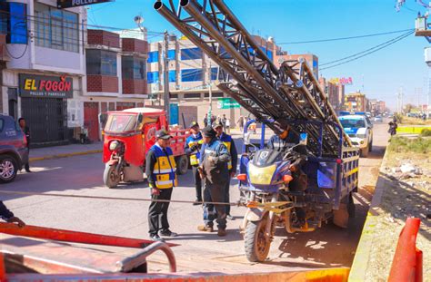 Juliaca Municipio de San Román realiza operativo multisectorial para