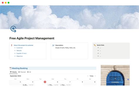 Agile Project Management Template by Lamina | Notion Marketplace