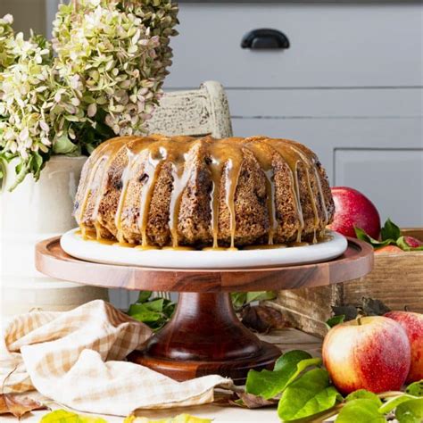 Apple Bundt Cake Apple Dapple Cake The Seasoned Mom