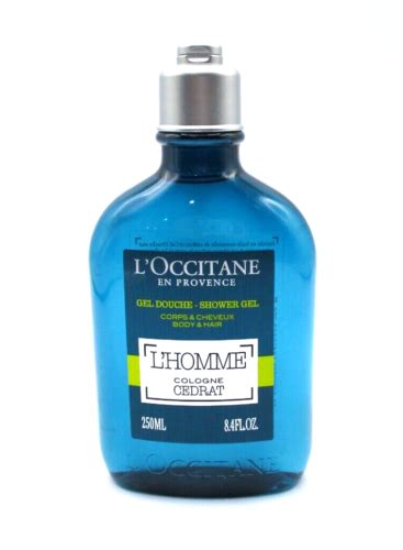 L Occitane L Homme Cologne Cedrat Shower Gel Body Hair Oz Ebay