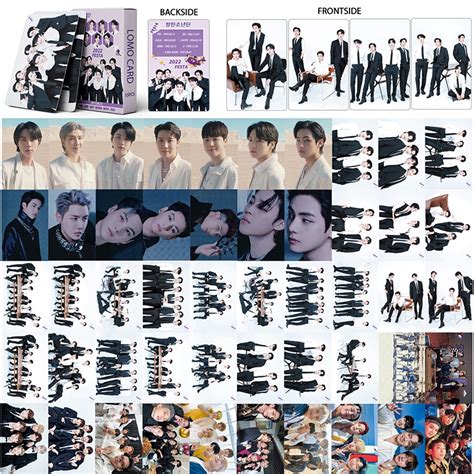 55pcs Box BTS Photocards DECO KIT 7 FATES CHAKHO 2022 SEASON S