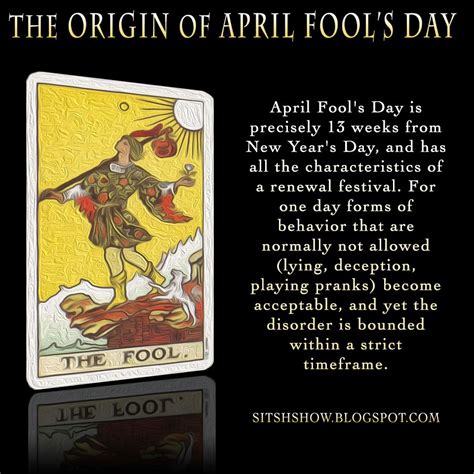 April Fools Day History Facts