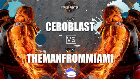 Street Fighter Cb Sf Replay Ceroblast Ken Vs Themanfrommiami Ken