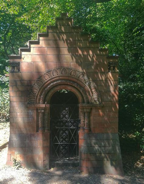 Stearns Mausoleum Hunted Cemetery Linden Grove London Ian Wood