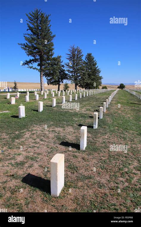 Custer National Cemetery At Little Bighorn Battlefield National