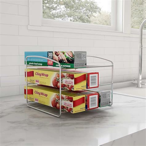 Kitchen Foil Storage Rack At Rodger Davis Blog