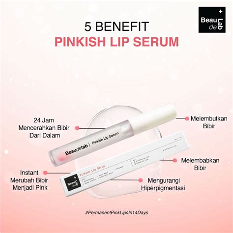 Jual Beaudelab 7D Pink Lip Serum Lip Gloss Lip Balm Lip Care Serum