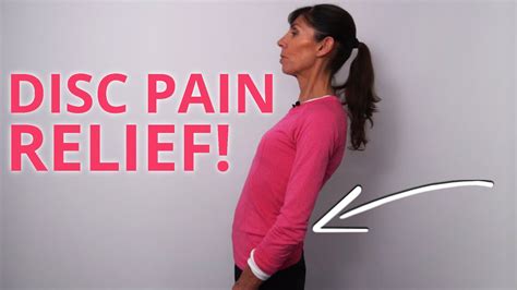 Back Pain Exercises For Lower Back Disc Relief Youtube