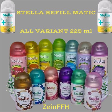 Jual STELLA Refill Matic Air Freshener 225ml Shopee Indonesia