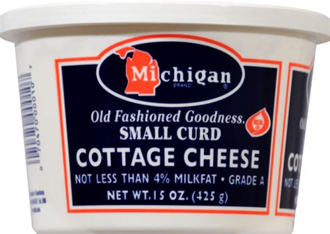 Michigan Small Curd Cottage Cheese Oz Kroger