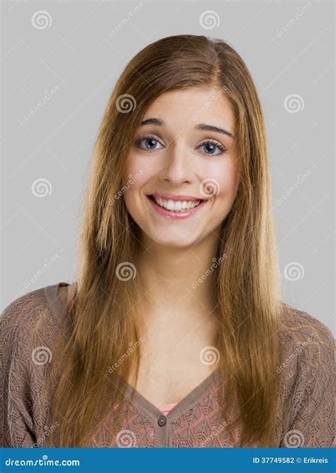 Happy Woman Stock Photo Image Of Face Cute Portrait 37749582