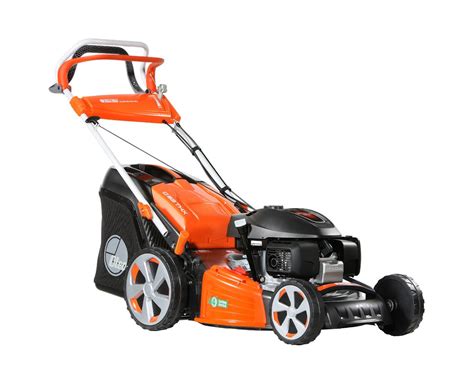 Oleo Mac G 53 THX Allroad Plus 4 4 In 1 Self Propelled Petrol Lawn Mower