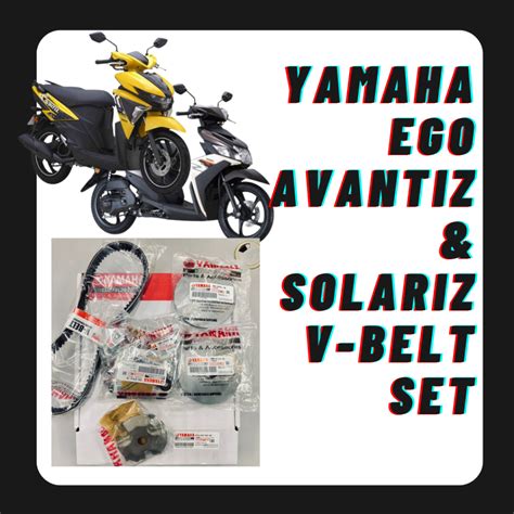 Yamaha Ego Avantiz And Ego Solariz V Belt Set Original Hly