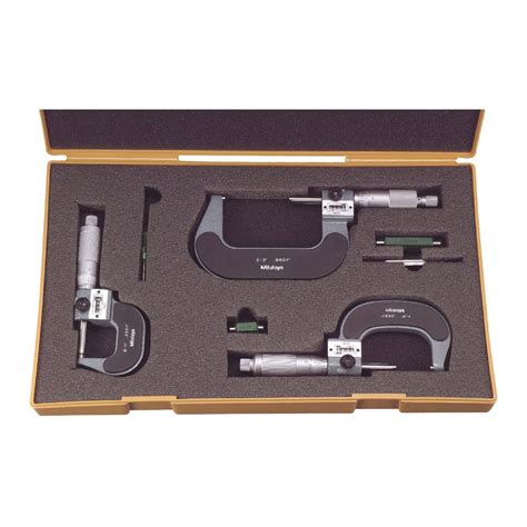 Mitutoyo Mti In Outside Digit Micrometer Set Kbc Tools