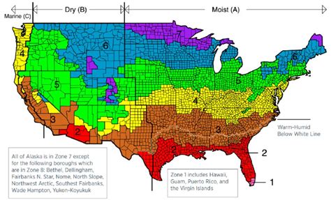 2021 IECC Climate Zone Map