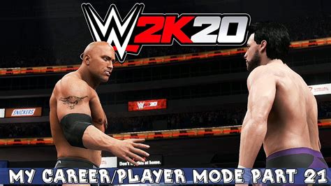 WWE 2K20 MY CAREER MODE PART 21 PRESIDENT ROCK WWE 2K20 Legend Rise