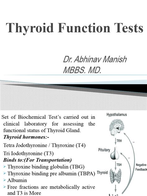 Thyroid Function Test and Adrenal Function Tests | PDF | Hypothyroidism ...