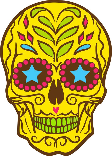 Sugar Skull Clip Art Wedding