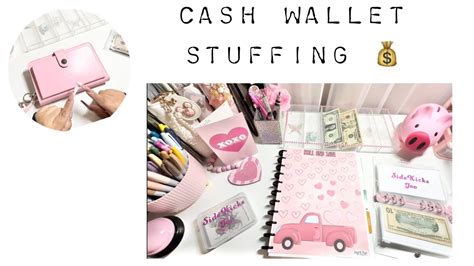 Cash Wallet Stuffing February No Paycheck Debt No Spend Youtube