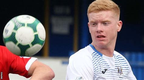 Joshua Kelly Midfielder Moves To Sky Blues From Ards Bbc Sport