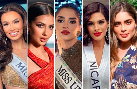 Las Candidatas Favoritas Del Miss Universo Que Aspiran A