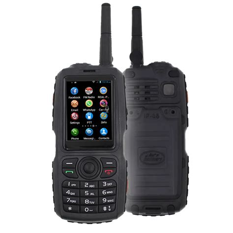 A Wcdma Gsm G Radio Ip Water Proof Mobile Walkie Talkie Touch