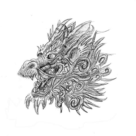 Chinese Dragon Head by Daydreamer899 on DeviantArt