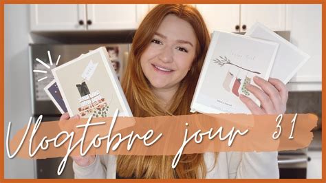 VLOGTOBRE JOUR 31 LANCEMENT DU BLOG HAUL CARTES DE NOËL ÉVÈNEMENT