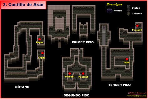 The 7th Saga Guía 7mapas Retrojugones