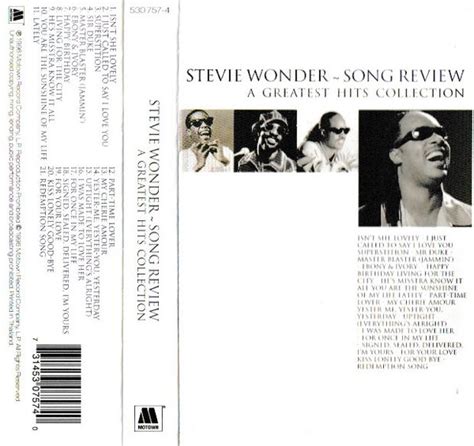 Stevie Wonder Song Review A Greatest Hits Collection