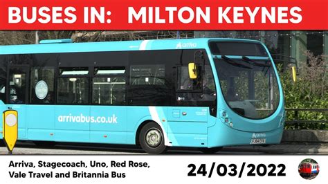 Buses In Milton Keynes Youtube