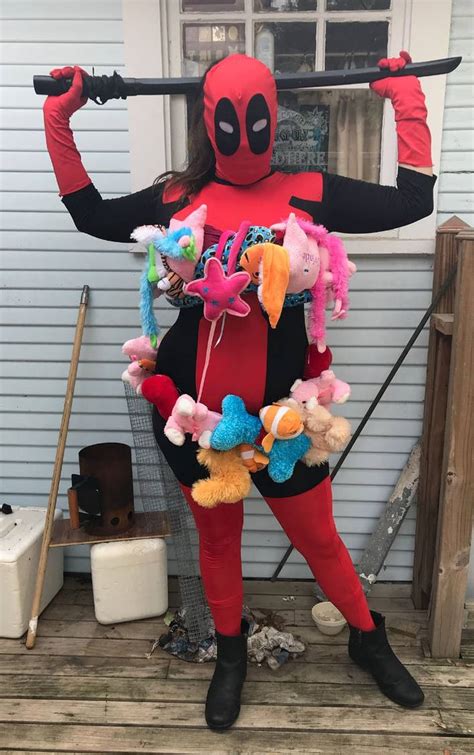 Lady Deadpool Stuffie Kini By Mccamy Taylor On Deviantart