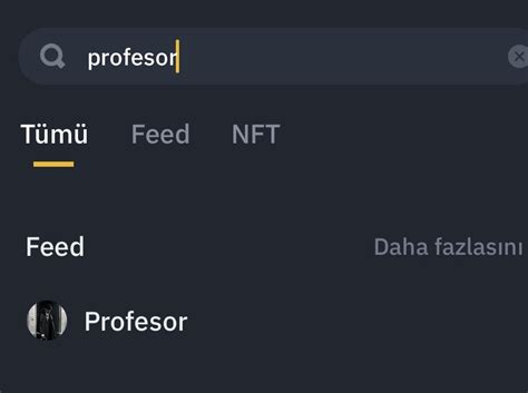 Profesor On Twitter Rt Leyiniz Binance Da Yukar Daki Arama K Sm Na