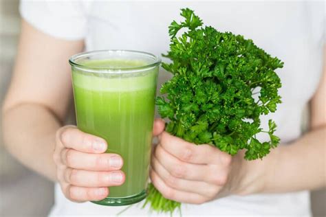 20 Incredible Health Benefits Of Drinking Parsley Juice