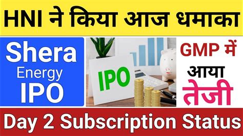 Shera Energy IPO Day 2 Subscription Status Shera Energy IPO